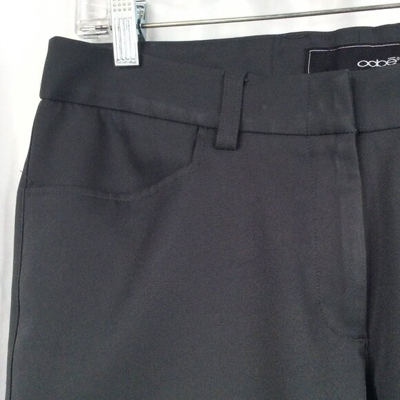 OOBE Women's Gray 4 Pocket Office Work Pant Size 8/31 Straight Leg - Picture 4 of 8
